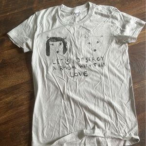 Sleater Kinney t shirt womens large